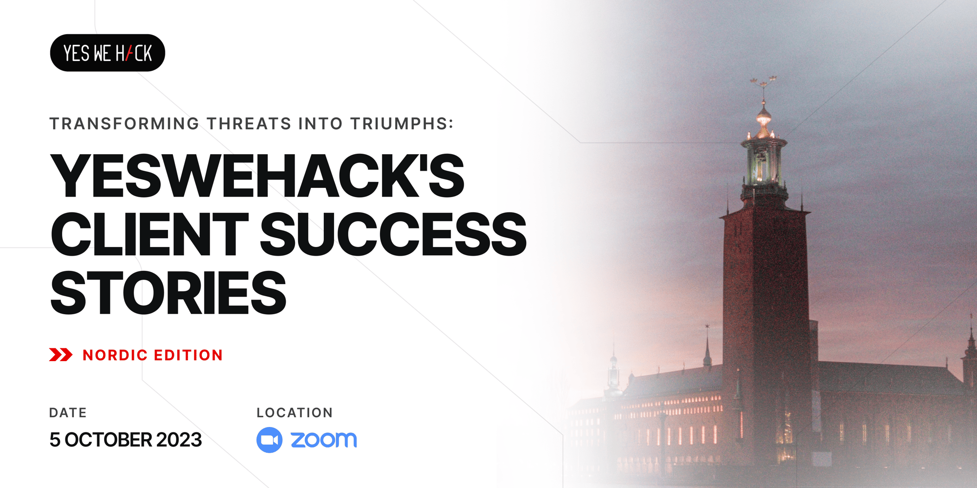 YesWeHack’s Client Success Stories with Bug Bounty - Nordic Edition